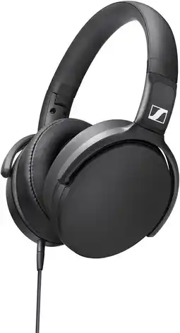 Amazon Sennheiser HD 400S - Over-ear hoofdtelefoon met slimme afstandsbediening, zwart aanbieding