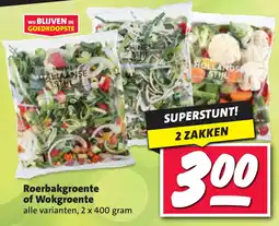 Nettorama Roerbakgroente of Wokgroente aanbieding