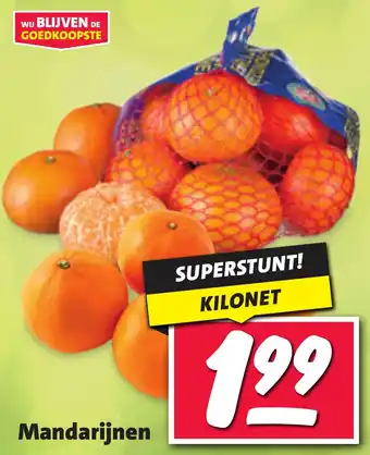 Nettorama Mandarijnen aanbieding