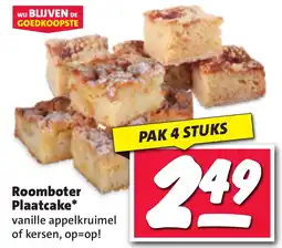 Nettorama Roomboter Plaatcake aanbieding