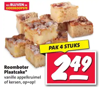 Nettorama Roomboter Plaatcake aanbieding