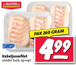 Nettorama Kabeljauwfilet aanbieding