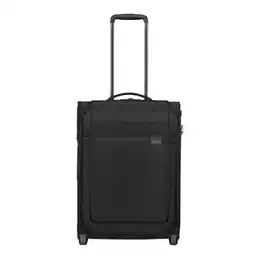 Amazon Samsonite airea - rechtop op toppocket uitbreidbare handbagage, 2 rollen, 55 cm, 41/46 L, zwart aanbieding