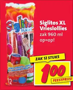 Nettorama Siglitos XL Vrieslollies aanbieding