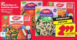 Nettorama Iglo Ping & Klaar of Roerbak Sensatie aanbieding