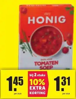 Nettorama Honig tomaten soep aanbieding