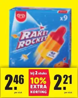 Nettorama Raket rocket aanbieding