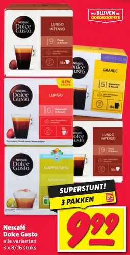 Nettorama Nescafé Dolce Gusto aanbieding