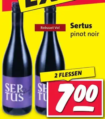 Nettorama Sertus pinot noir aanbieding