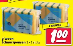 Nettorama G'woon Schuursponsen aanbieding