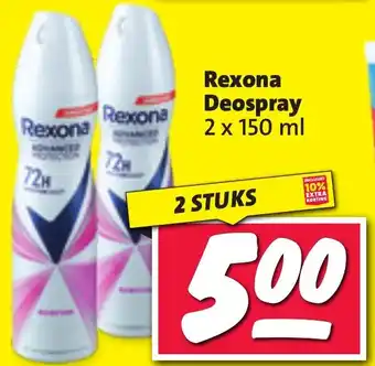 Nettorama Rexona Deospray aanbieding