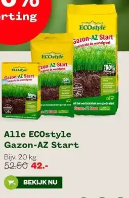 Welkoop Alle ECOstyle Gazon-AZ Start aanbieding