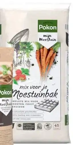 Welkoop Pokon mix voor je Moestuinbak 45 liter aanbieding