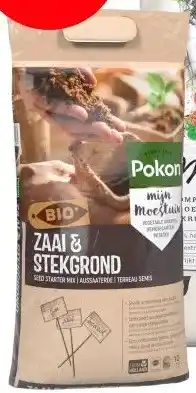 Welkoop Pokon zaai- en stekgrond 10 liter aanbieding