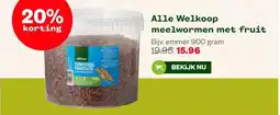 Welkoop Alle Welkoop meelwormen met fruit aanbieding