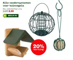 Welkoop Alle voedersystemen voor tuinvogels aanbieding