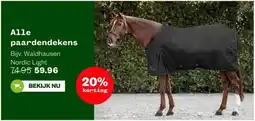 Welkoop Alle paardendekens aanbieding