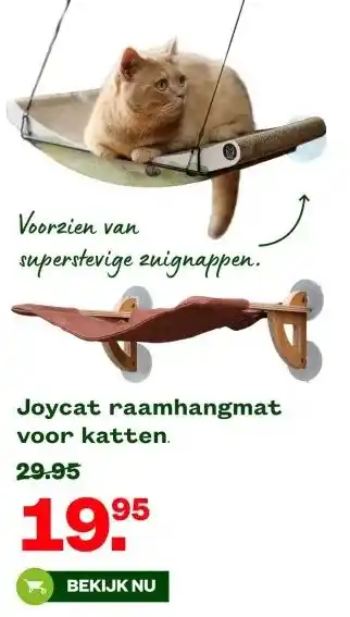 Welkoop Joycat raamhangmat voor katten. aanbieding