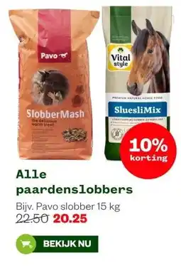 Welkoop Alle paardenslobbers aanbieding