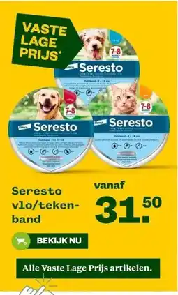 Welkoop Seresto vlo/teken- band aanbieding