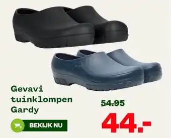 Welkoop Gevavi tuinklompen Gardy aanbieding