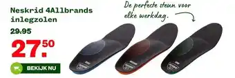 Welkoop Neskrid 4A11brands inlegzolen aanbieding