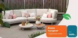 Van der Garde tuinmeubelen Breeze loungeset aanbieding