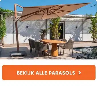 Van der Garde tuinmeubelen Bekijk alle parasols aanbieding