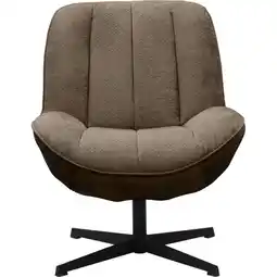 Trendhopper Fauteuil Zala Taupe aanbieding