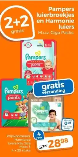 Trekpleister Pampers aanbieding