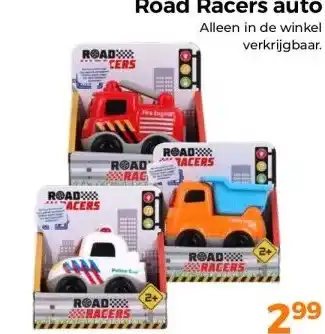 Trekpleister Road Racers autoAlleen in de winkel aanbieding