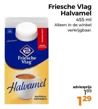 Trekpleister Friesche Vlag Halvamel aanbieding