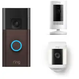 Albert Heijn Ring Doorbell vb + stick up + spotlight aanbieding