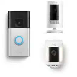 Albert Heijn Ring Doorbell sn + stick up + spotlight aanbieding