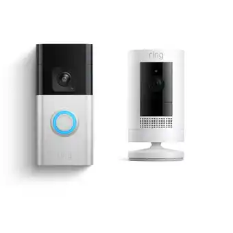 Albert Heijn Ring Doorbell sn + stick up aanbieding