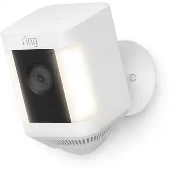 Albert Heijn Ring Spotlight Cam Plus Battery - White aanbieding