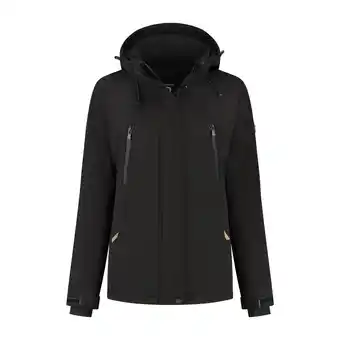 ANWB Travelin' Lena Dames softshell jas Zwart aanbieding