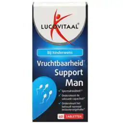 Holland & Barrett Lucovitaal Vruchtbaarheid Support Man - 60 tabletten aanbieding