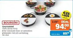 Albert Heijn Bourgini Gourmetstel aanbieding