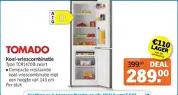 Albert Heijn Tomado Koel-vriescombinatie aanbieding