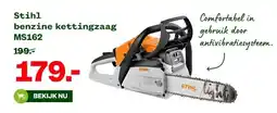 Welkoop Stihl benzine kettingzaag MS162 aanbieding