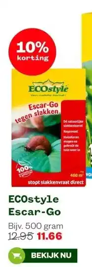 Welkoop ECOstyle Escar-Go aanbieding