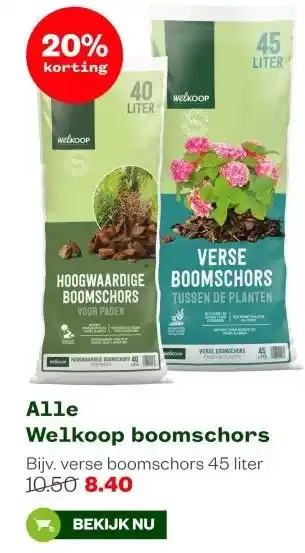 Welkoop Alle Welkoop boomschors aanbieding