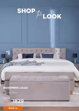 TotaalBED Boxspring Lulea aanbieding