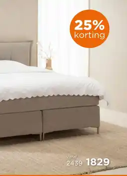 TotaalBED Boxspring Halmstad aanbieding