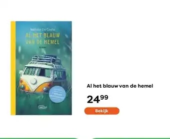 The Read Shop Al het blauw van de hemel aanbieding