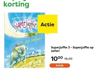 The Read Shop Superjuffie 3 - Superjuffie op safari aanbieding