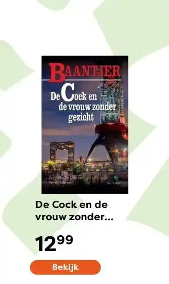 The Read Shop De Cock en de vrouw zonder gezicht aanbieding