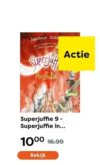 The Read Shop Superjuffie 9 - Superjuffie in Australië aanbieding