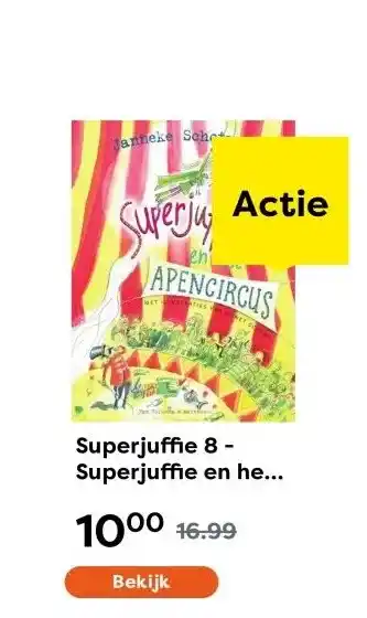 The Read Shop Superjuffie 8 - Superjuffie en het apencircus aanbieding